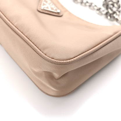 Prada Tessuto Nylon Saffiano Mini Re-Edition 2000 Shoulder Bag Cammeo 10 of 10