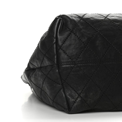Chanel Calfskin Baby Coco Cabas Black 9 of 11