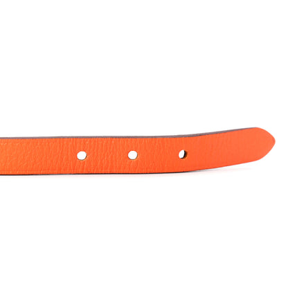 Hermes Swift Behapi Simple Tour Reversible Bracelet Orange 3 of 5