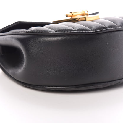 Chloe Calfskin Quilted Mini Drew Bijou Shoulder Bag Black 6 of 11