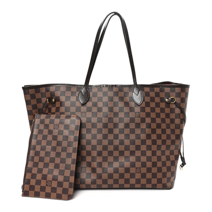 Louis Vuitton Damier Ebene Neo Neverfull GM 3 of 13