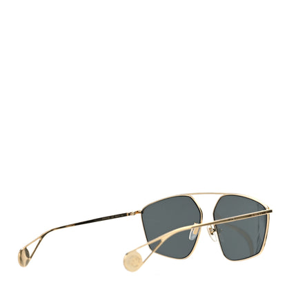 Gucci Square Frame GG0437SA Sunglasses Gold 3 of 7