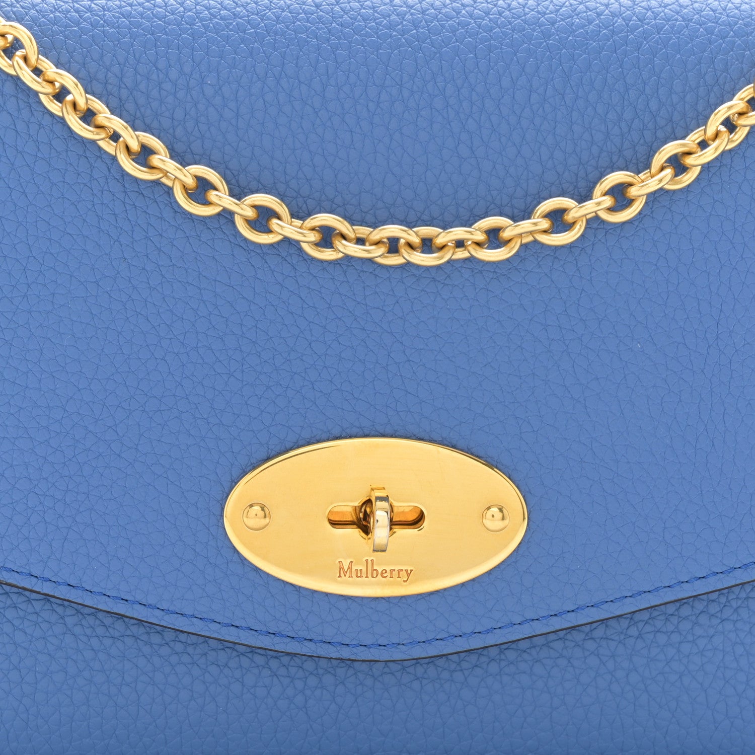 Mulberry Cross Grain Calfskin Small Darley 7 of 9