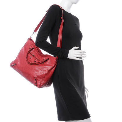 Balenciaga Agneau Classic Hardware Velo Sang 2 of 9
