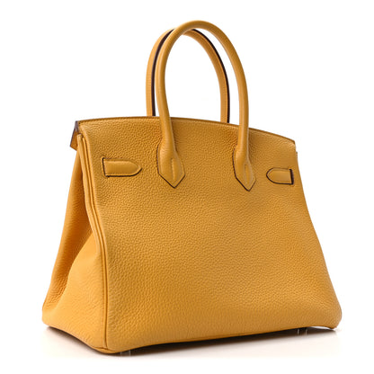 Hermes Togo BIRKIN 30 Jaune Ambre 2 of 9