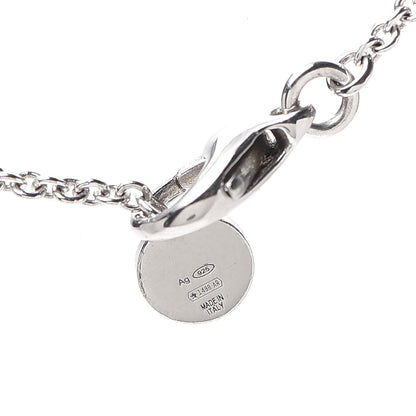 Bulgari Sterling Silver Ceramic Save The Children Pendant Necklace 4 of 6