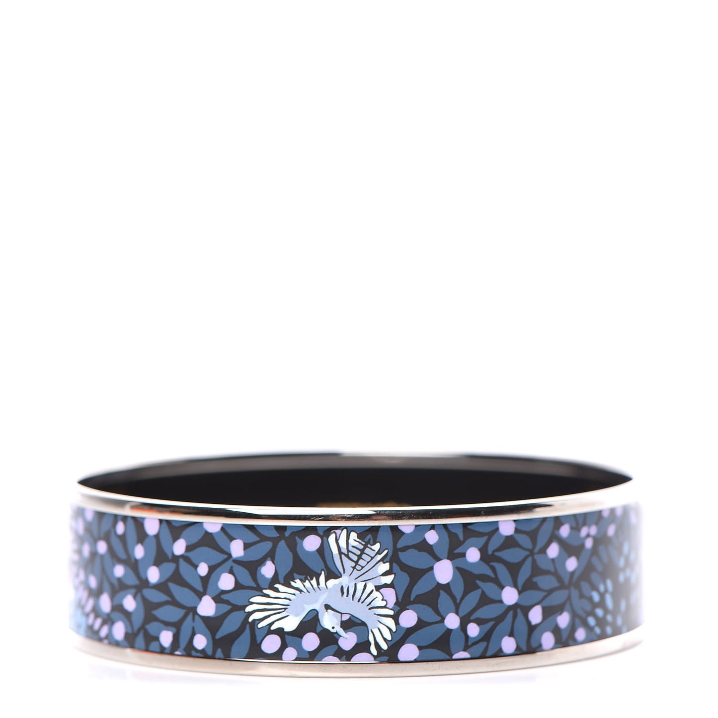 Enamel Printed Wide Dans Un Jardin Anglais Bracelet Arts And Crafts 70