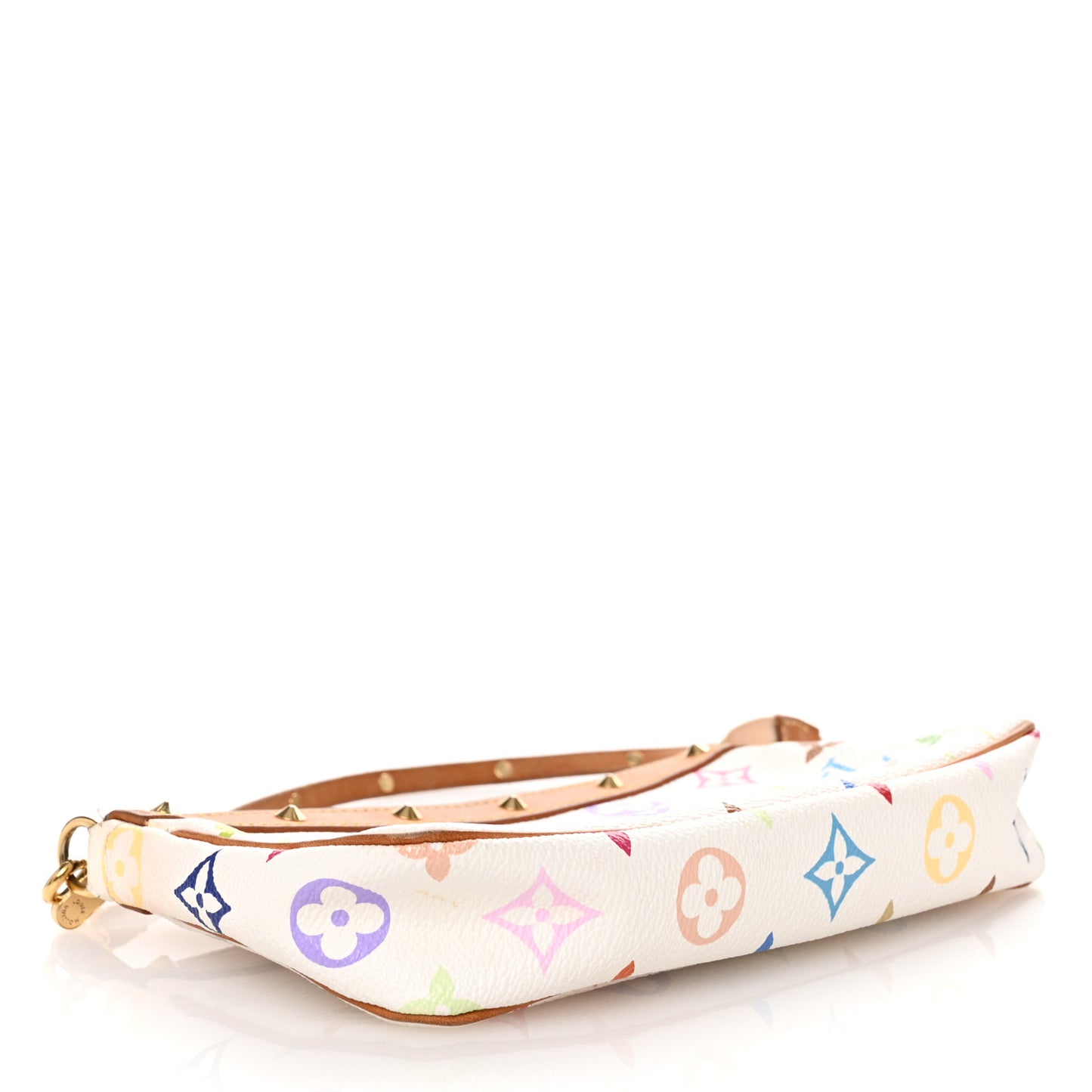 Monogram Multicolor Pochette Accessories White