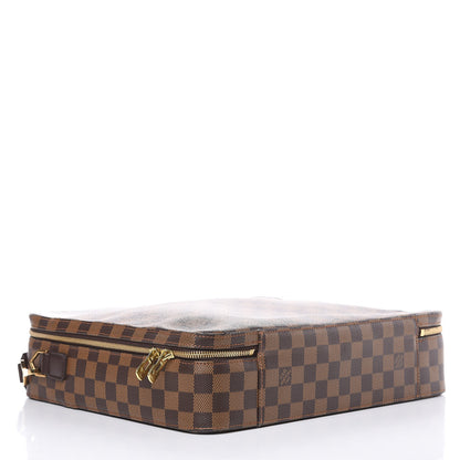 Louis Vuitton Damier Ebene Porte Ordinateur Sabana Computer Case 4 of 13