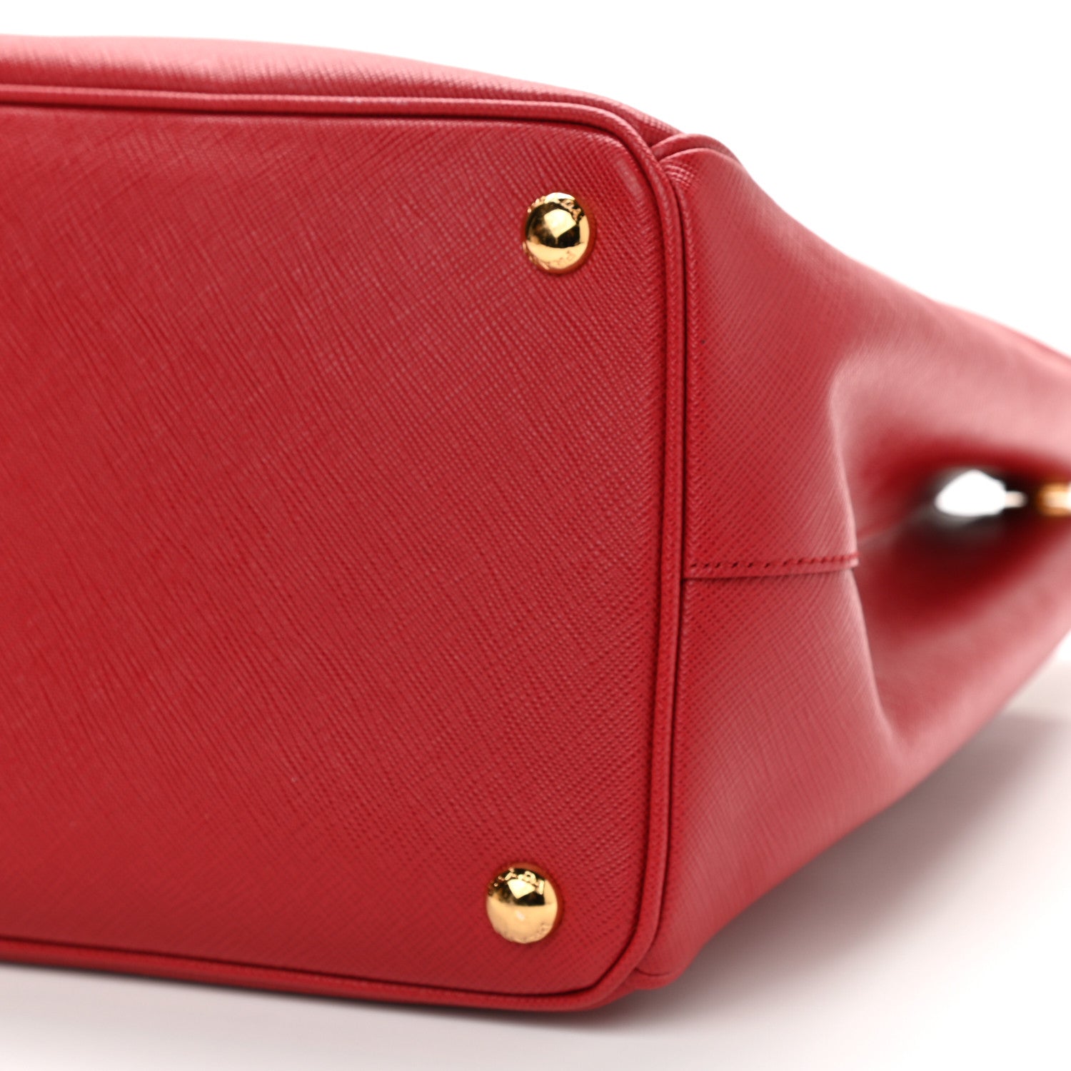 Prada Saffiano Medium Galleria Double Zip Tote Fuoco 9 of 12