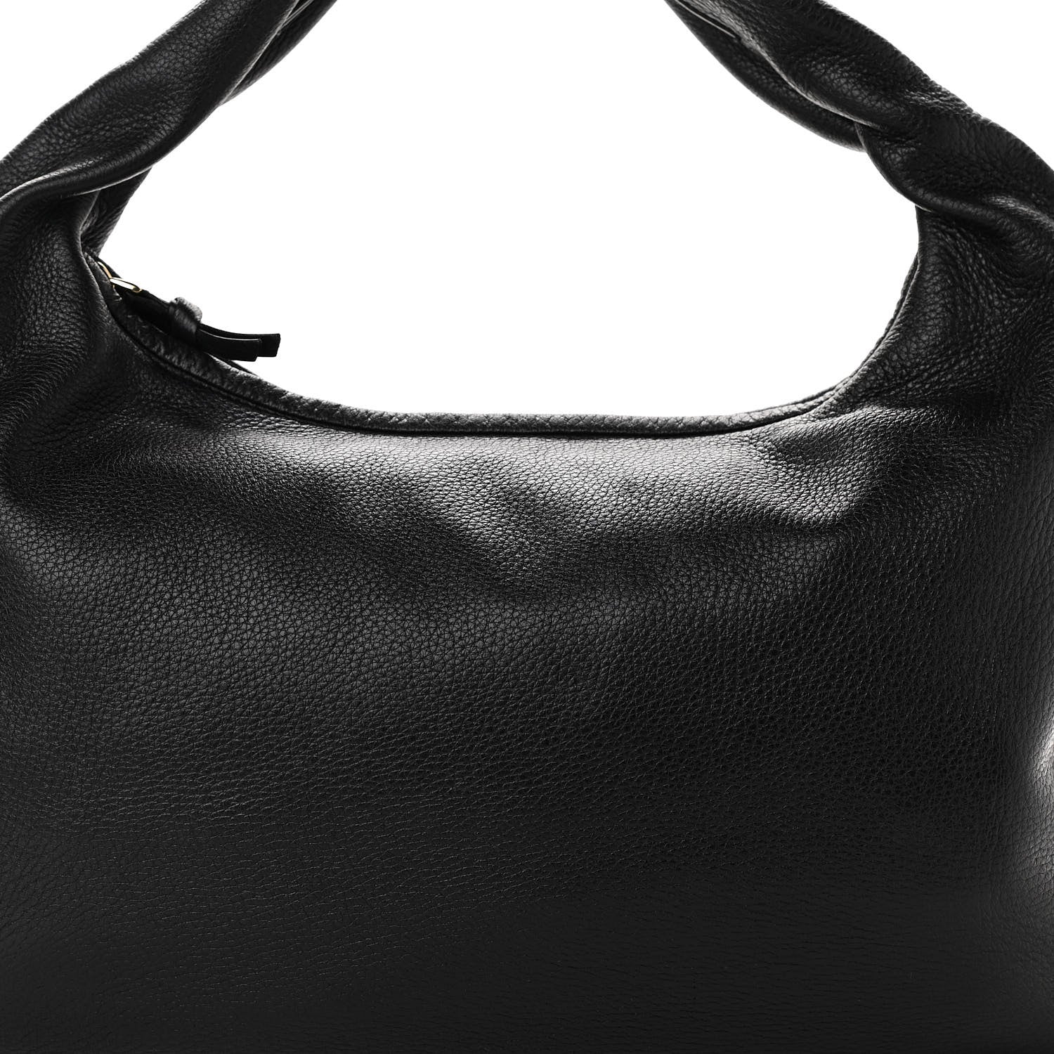 Bottega Veneta Cervo Braided Small Veneta Hobo Black 7 of 9