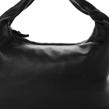 Bottega Veneta Cervo Braided Small Veneta Hobo Black 7 of 9