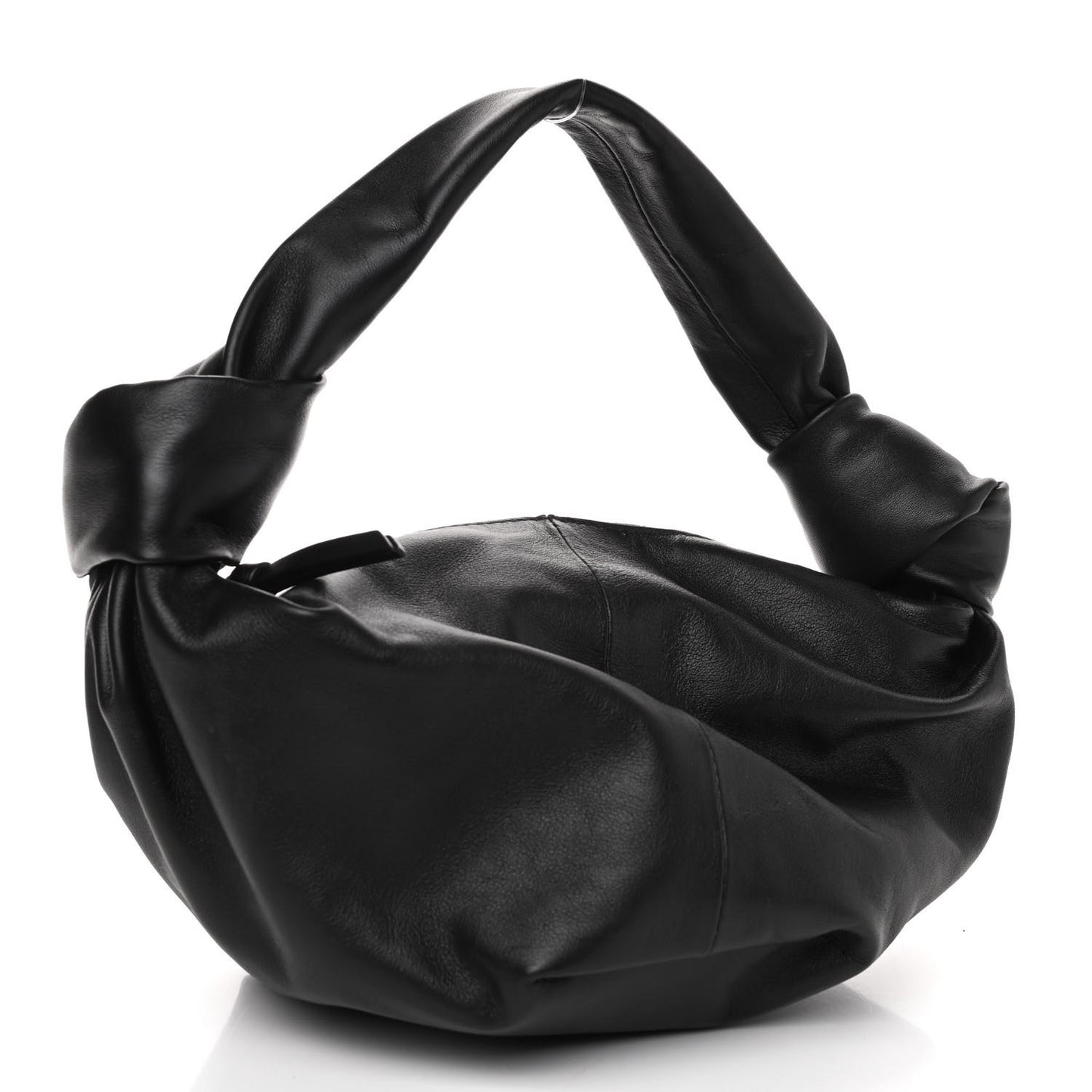 Nappa Mini Double Knot Bag Black