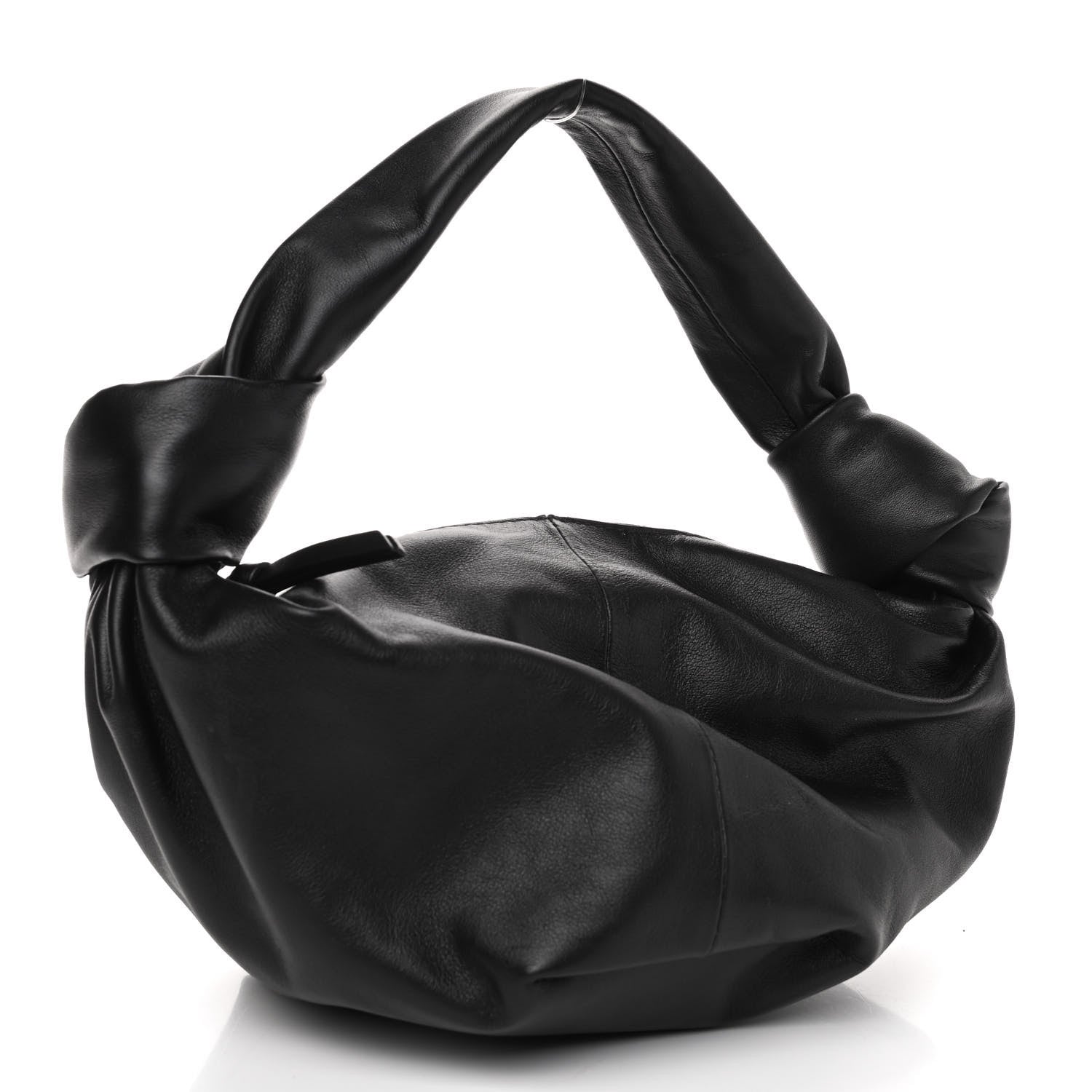 Bottega Veneta Nappa Mini Double Knot Bag Black 2 of 5