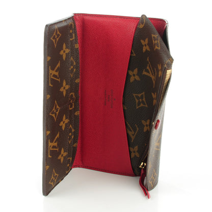Louis Vuitton Monogram Josephine Wallet Red 6 of 7