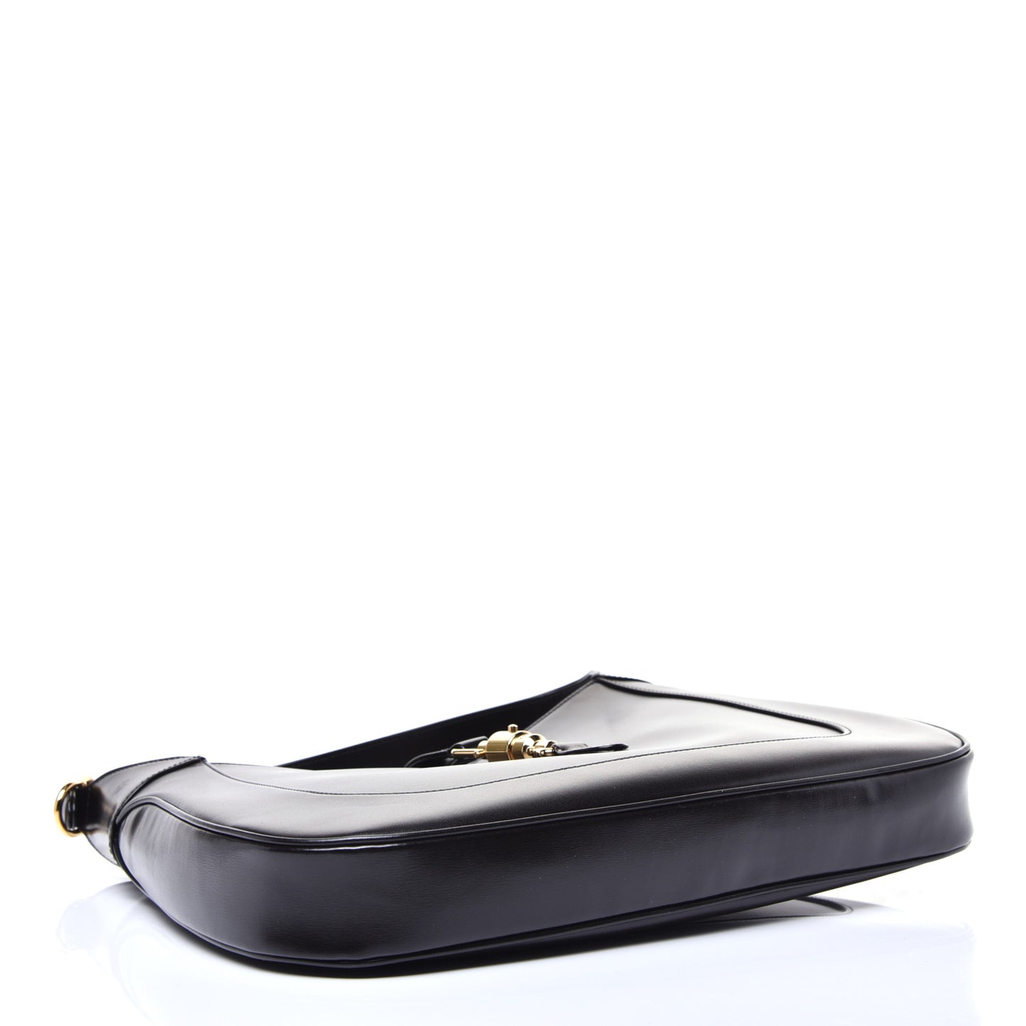 Boarded Dyana Lux Calfskin Medium Jackie 1961 Hobo Black