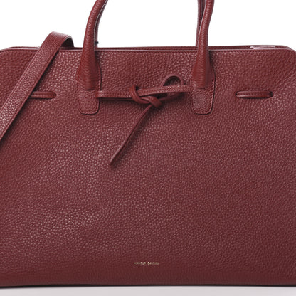 Mansur Gavriel Tumbled Calfskin Large Sun Bag Rococo 10 of 12