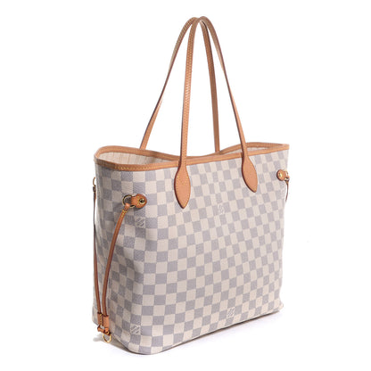 Louis Vuitton Damier Azur Neverfull MM 3 of 7