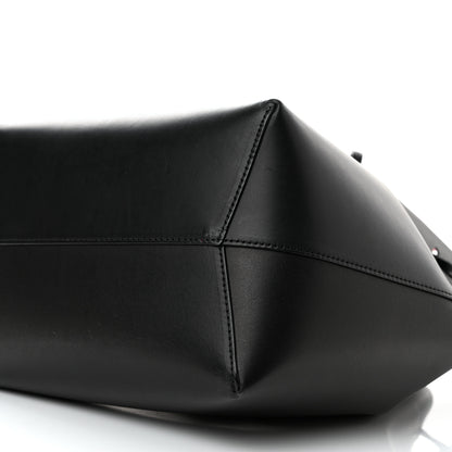 Mansur Gavriel Vegetable Tanned Calfskin Bucket Bag Black Flamma 10 of 15