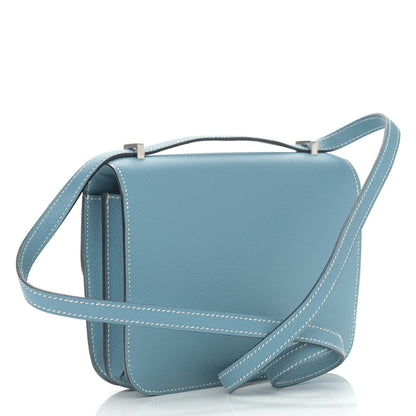 Hermes Epsom Constance 18 Blue Jean 3 of 14
