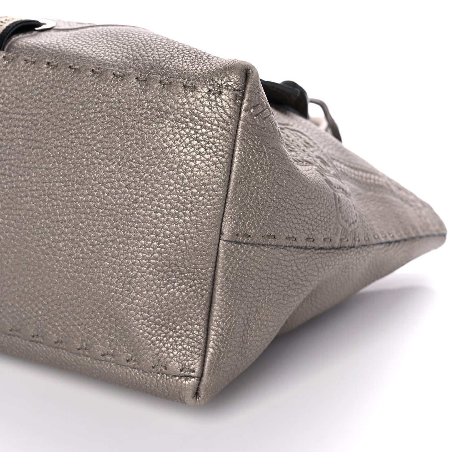 Cuoio Romano Selleria Small Villa Borghese Tote Peltro