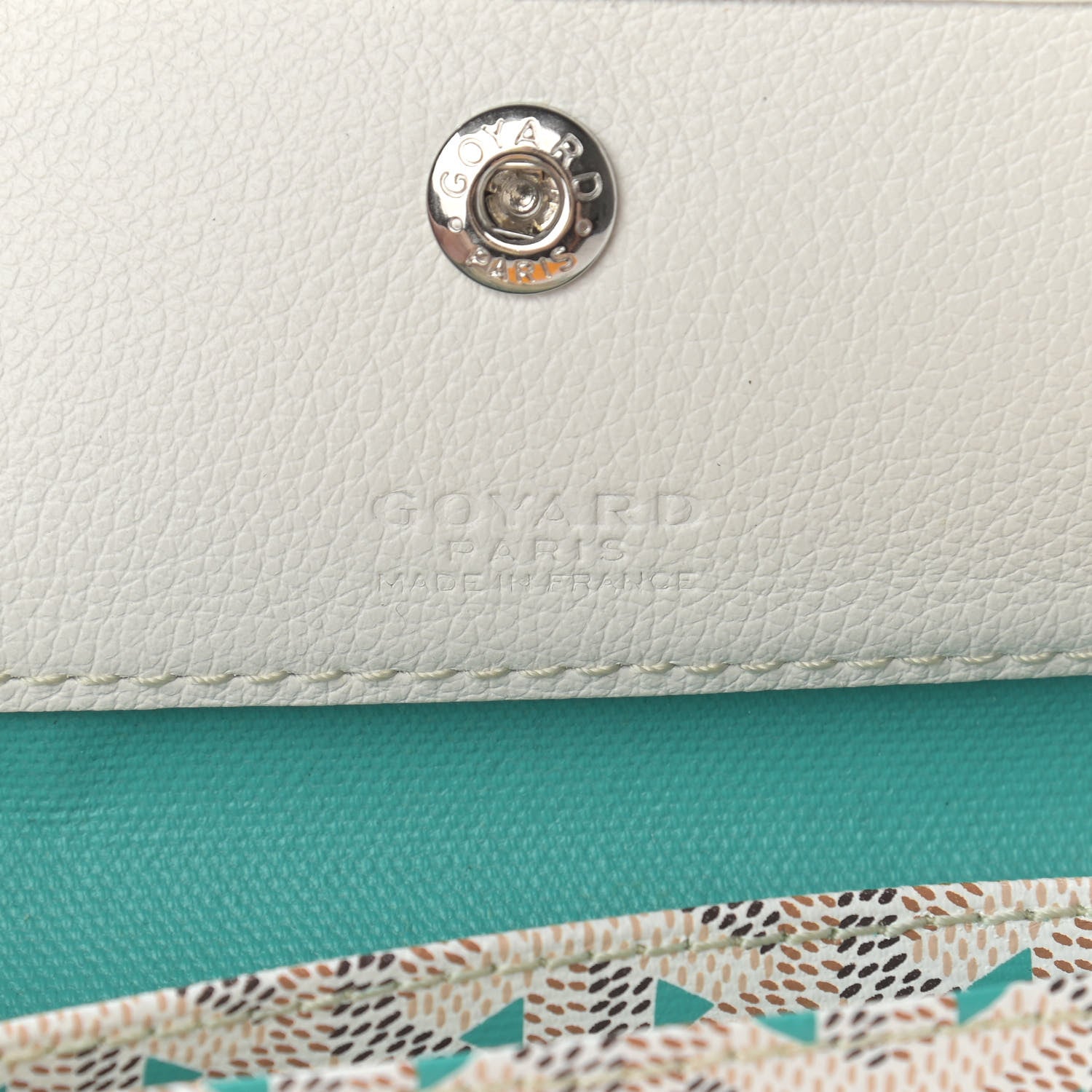 Goyard Goyardine Saint Louis Claire Voie PM White Opaline 7 of 13