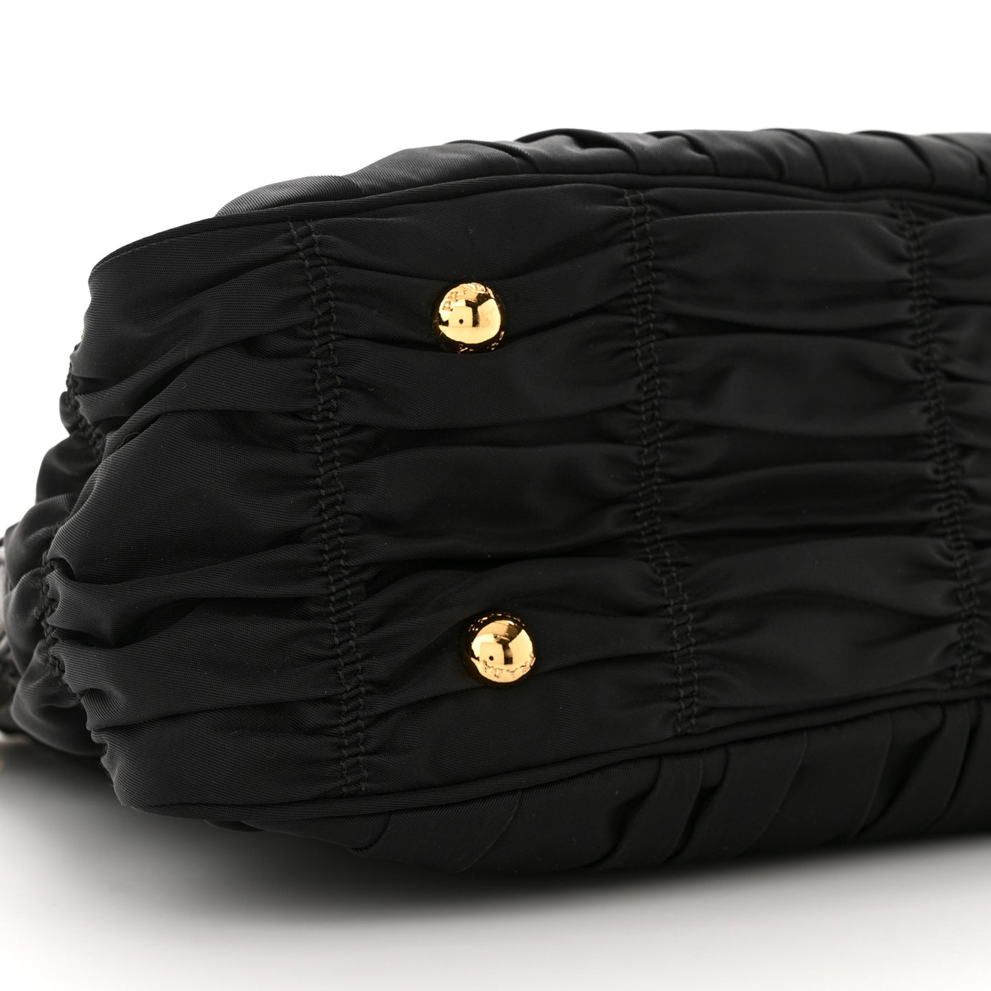 Tessuto Nylon Gaufre Tote Black