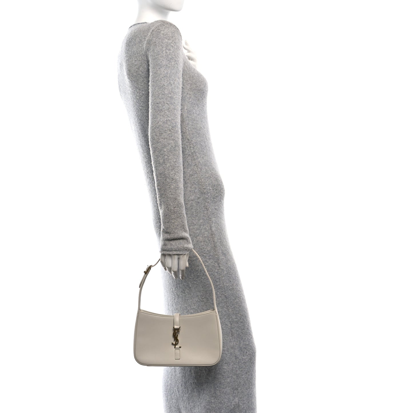 Smooth Calfskin Le 5 A 7 Hobo Crema Soft