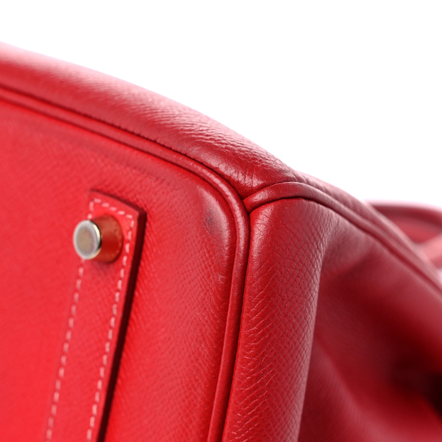 Hermes Epsom Candy Birkin 35 Rouge Casaque Bleu Thalassa 11 of 24