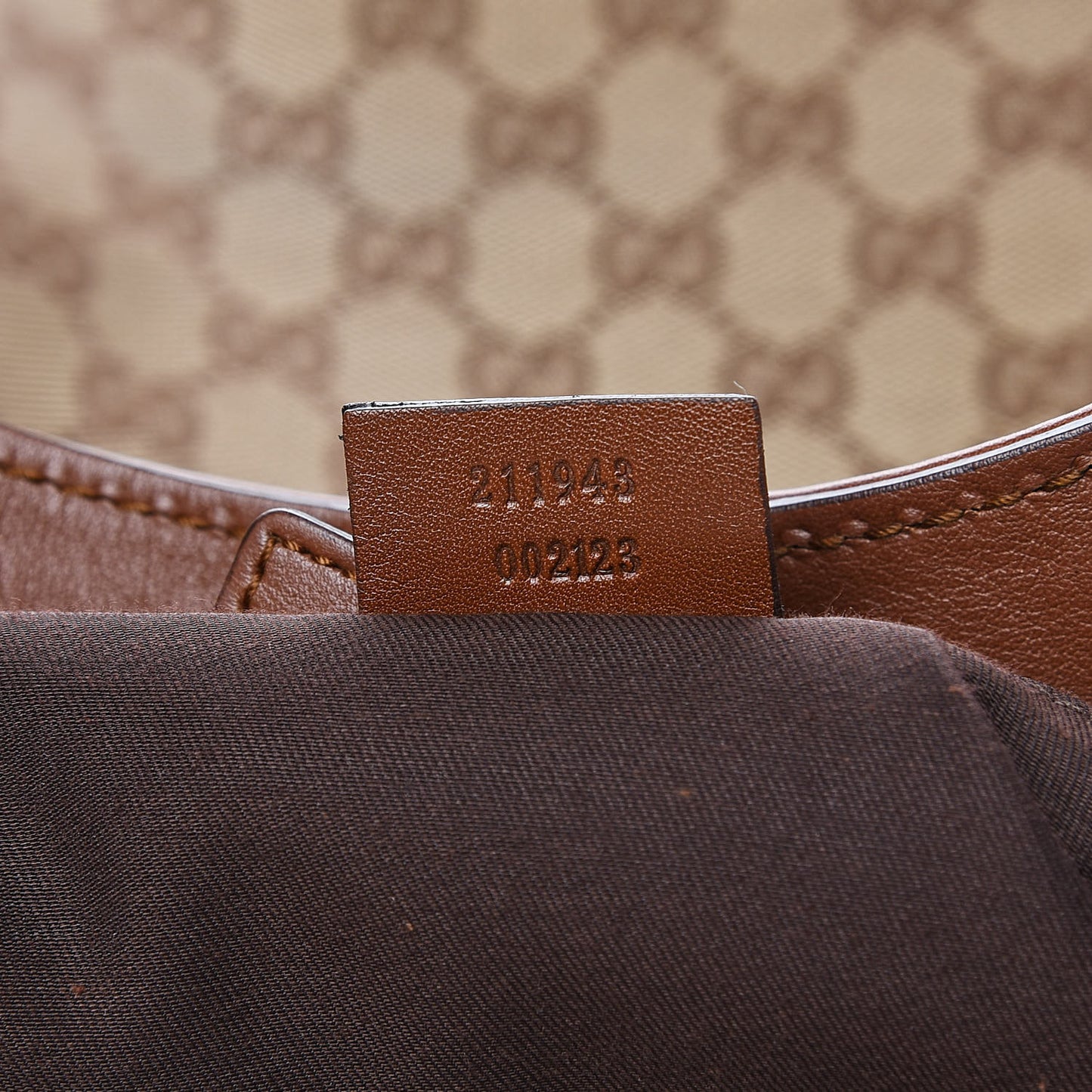 Monogram Large Sukey Tote Brown