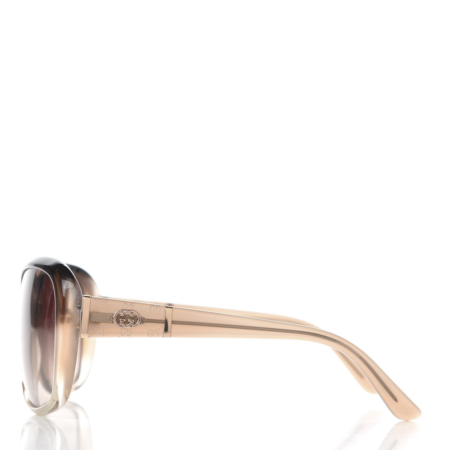 Acetate Square Frame Sunglasses GG3125S Brown