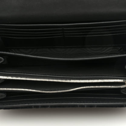Gucci Velvet GG Monogram Mini Dionysus Chain Wallet Black 5 of 9