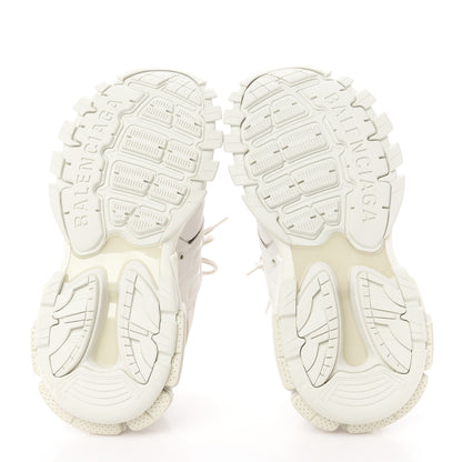 Balenciaga Rubber Mesh Fabric Monocolor Recycled Sole Womens Track Sneakers 38 White 5 of 9