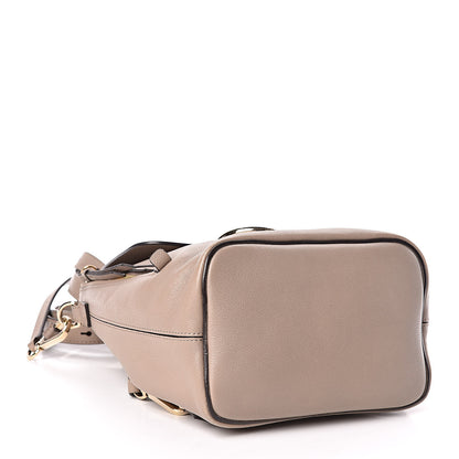Chloe Suede Calfskin Medium Faye Backpack Motty Grey 4 of 10