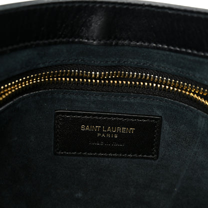 Saint Laurent Smooth Calfskin Le 5 A 7 Hobo Black 6 of 10