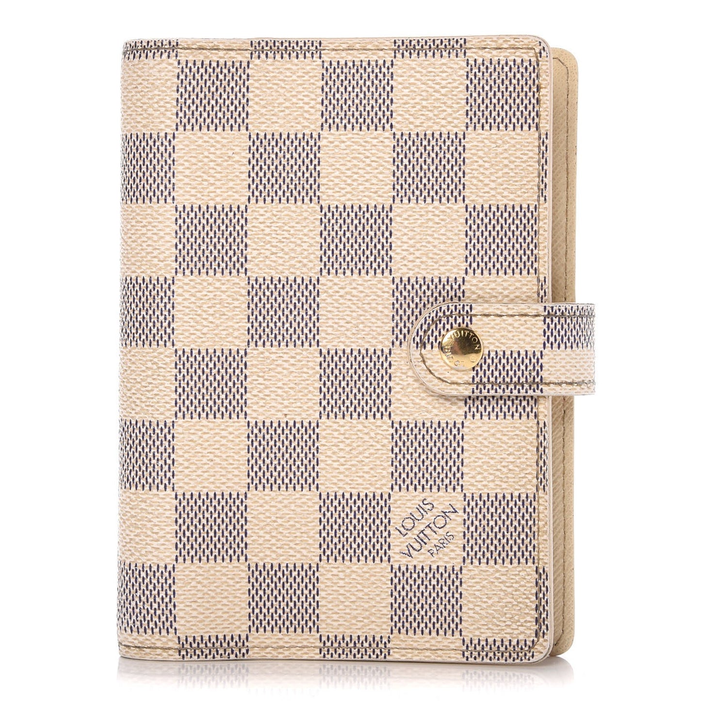 Damier Azur Small Ring Agenda Cover