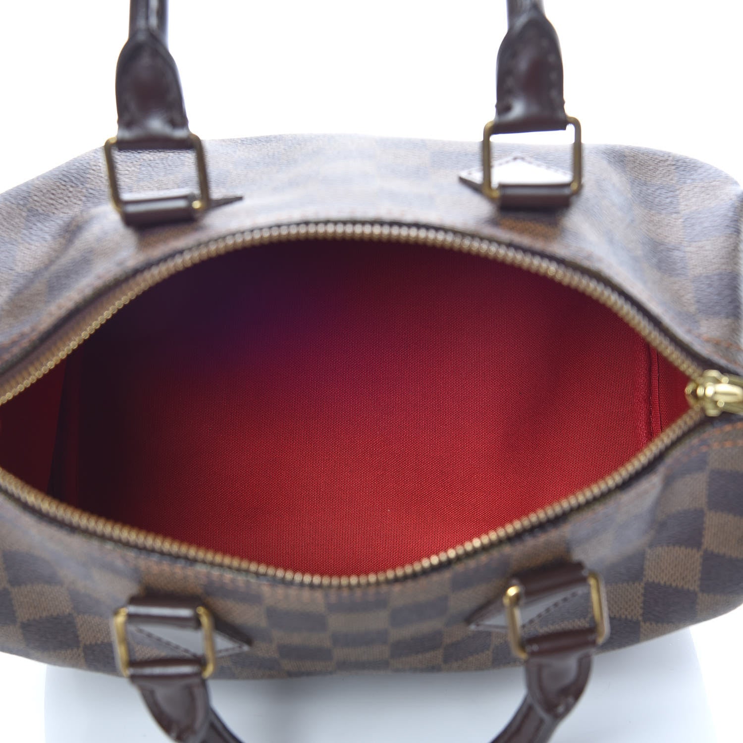 Louis Vuitton Damier Ebene Speedy 25 7 of 10