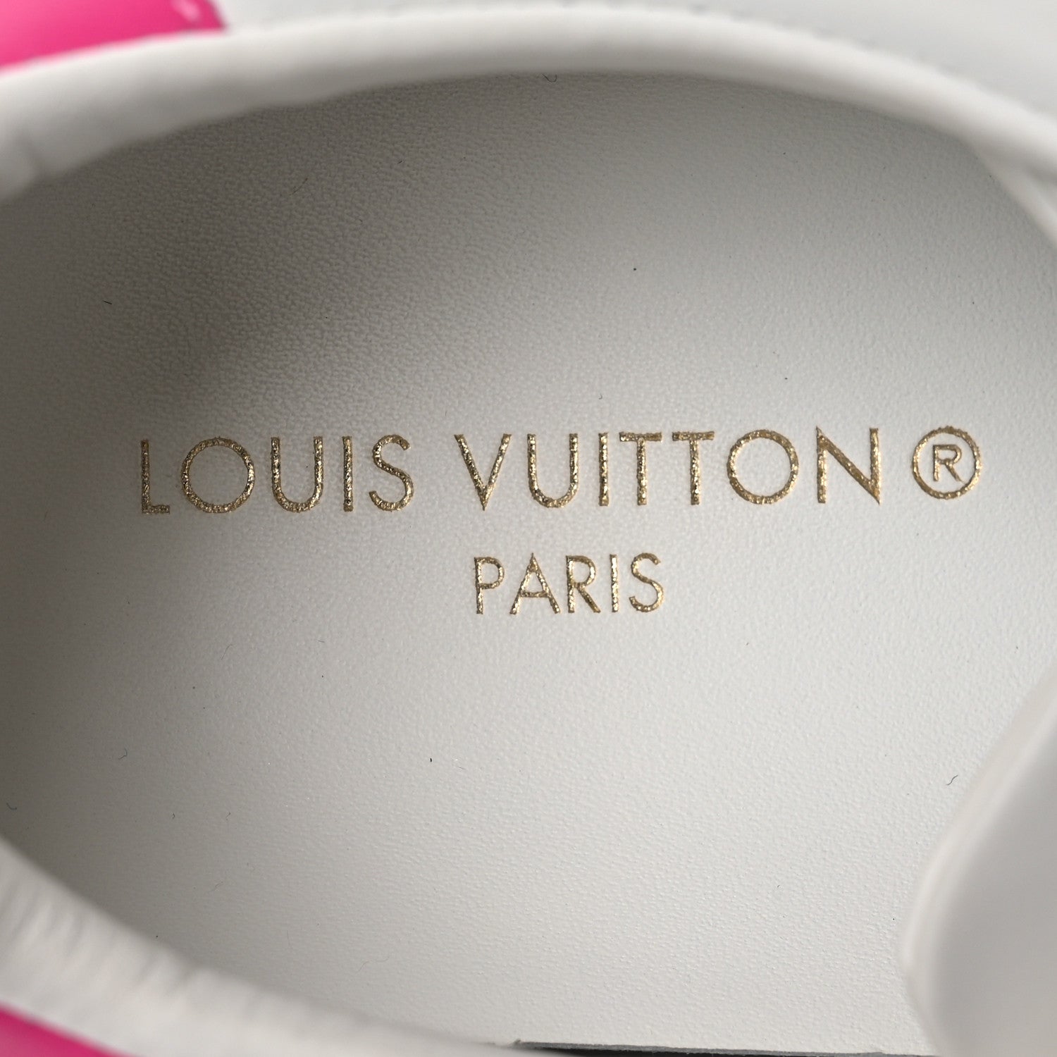 Louis Vuitton Monogram Time Out Sneakers 38 White Pink 8 of 13