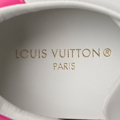 Louis Vuitton Monogram Time Out Sneakers 38 White Pink 8 of 13