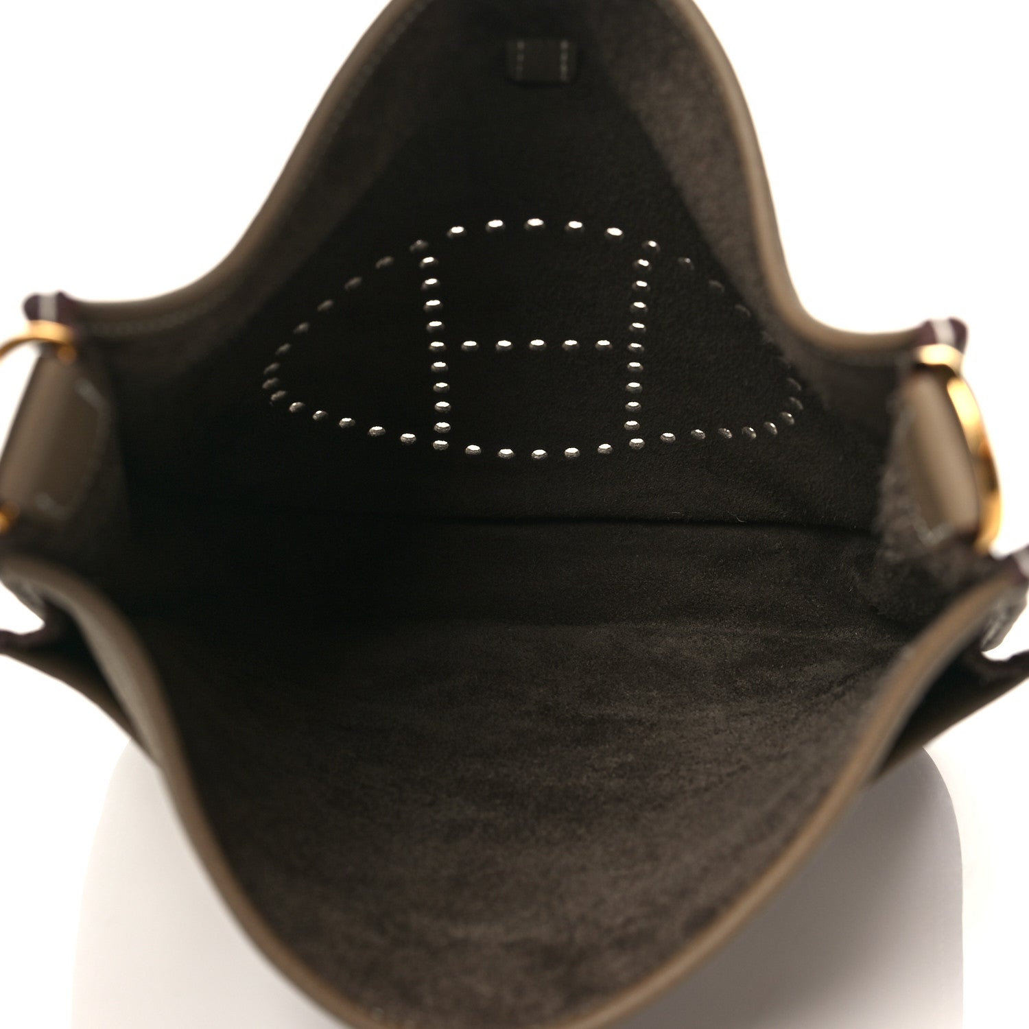Hermes Taurillon Clemence Evelyne III PM Etoupe 5 of 11