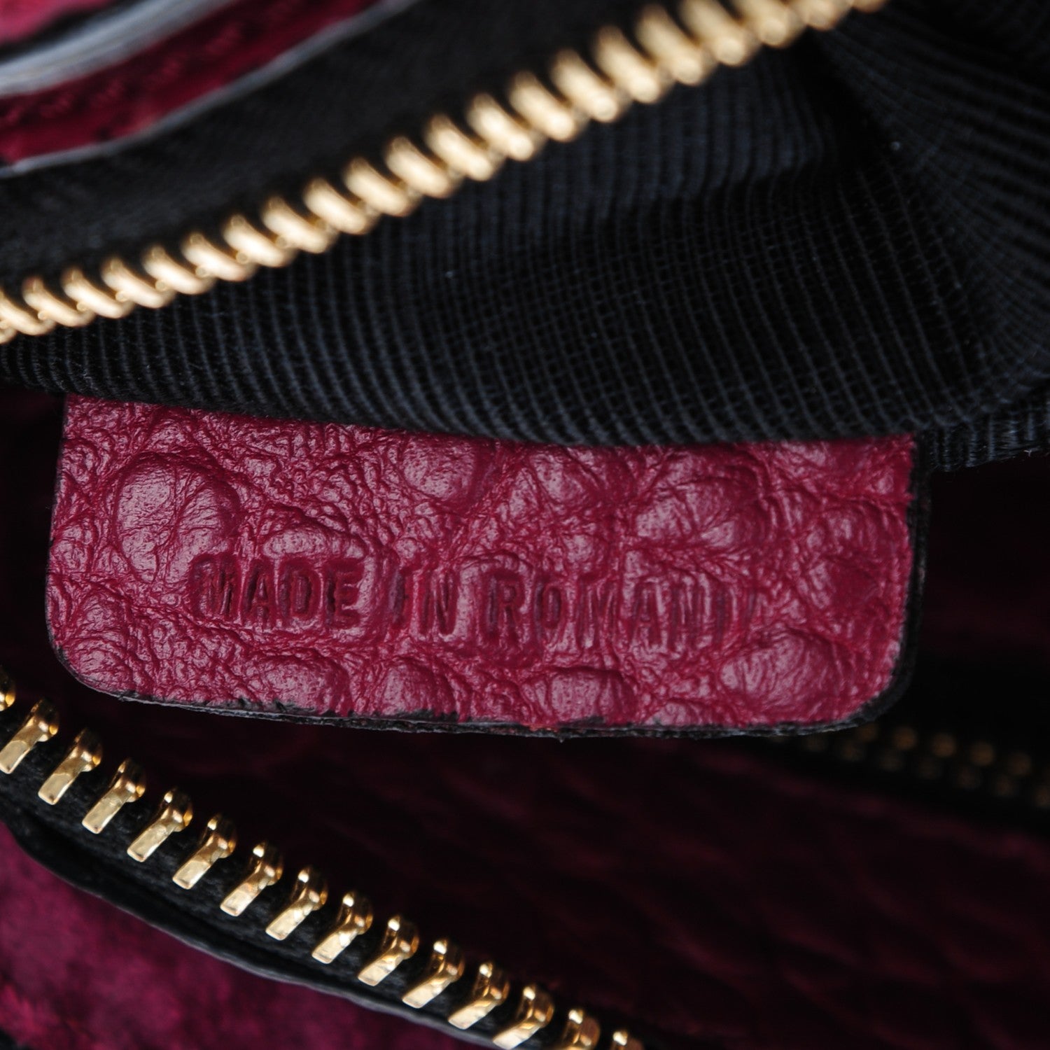 Burberry Signature Grain Calfskin Check Embossed Small Chichester Crossbody Clutch Bag Mahogany Red 8 of 10