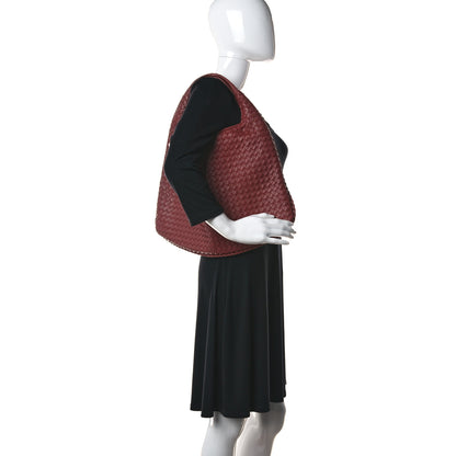 Bottega Veneta Nappa Intrecciato Large Veneta Hobo Brique 3 of 8