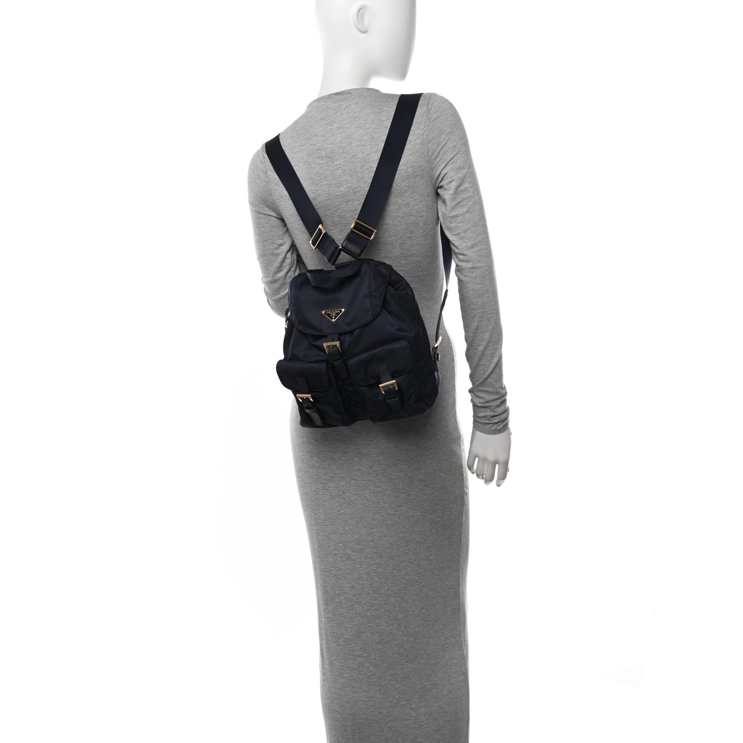 Prada Tessuto Nylon Re-Edition 1978 Small Backpack Baltico 2 of 10