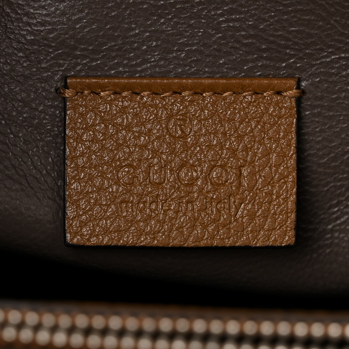 Grainy Calfskin Medium Zumi Top Handle Bag Friky Taupe