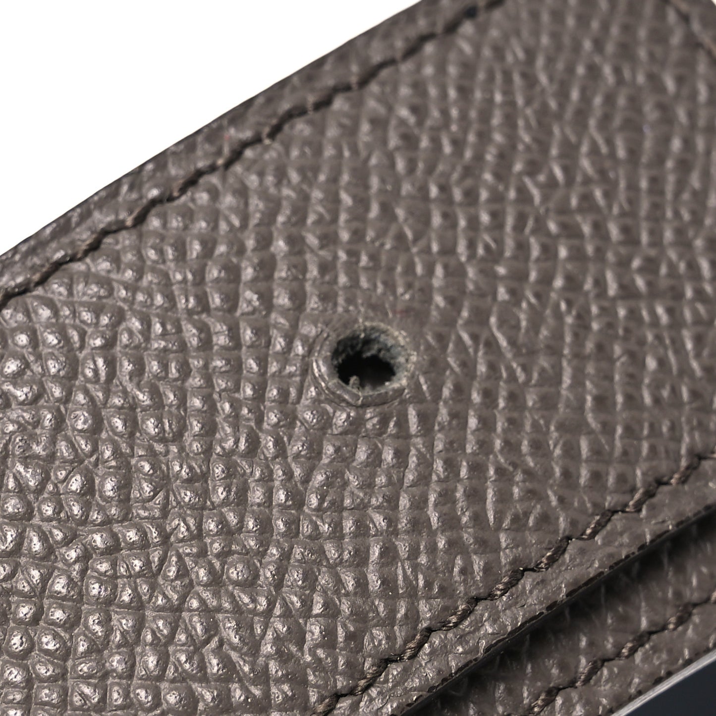 Swift Epsom 24mm Belt Strap 80 Black Etoupe