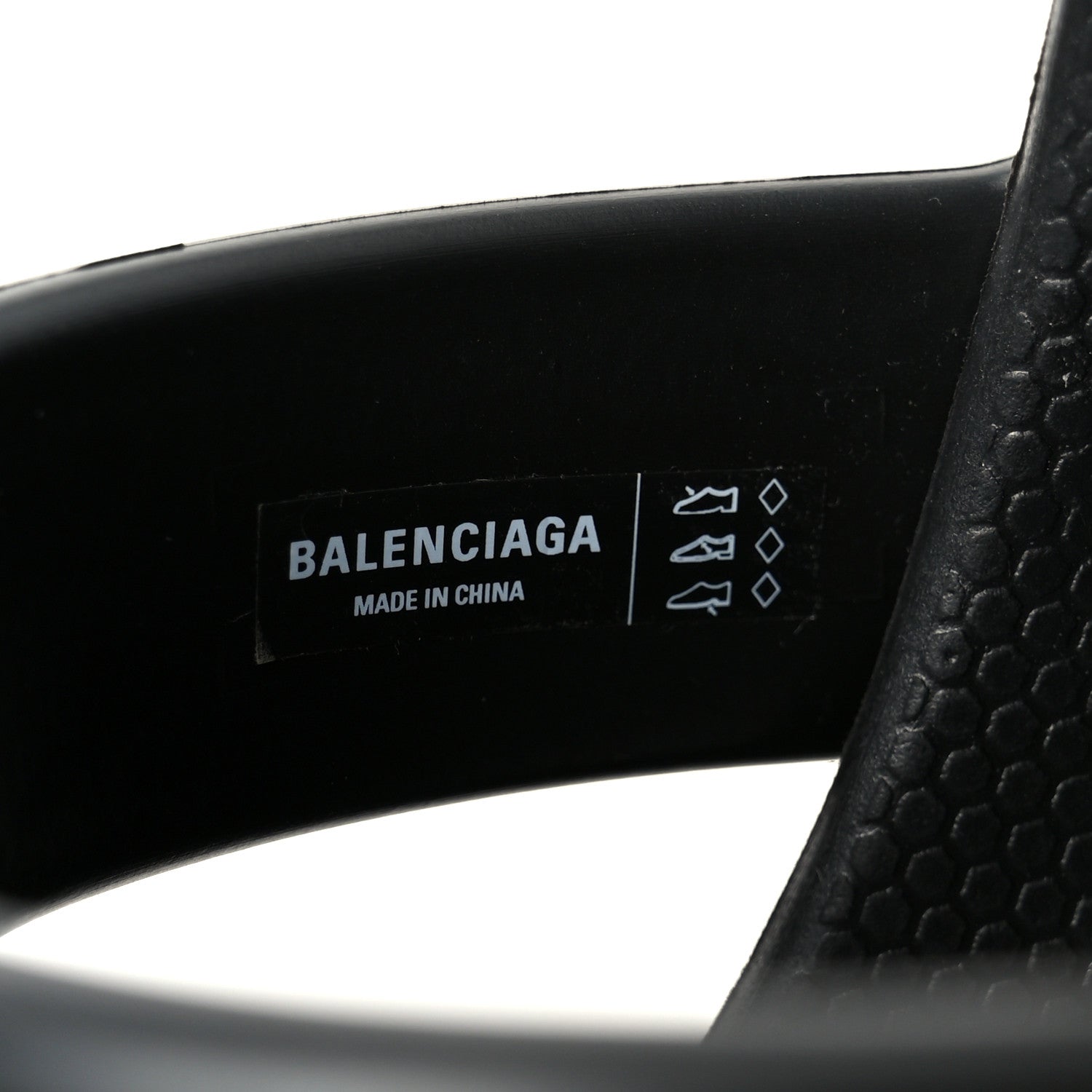 Balenciaga X CROCS Rubber Hardcroc Platform Sandals 36 Black 9 of 10