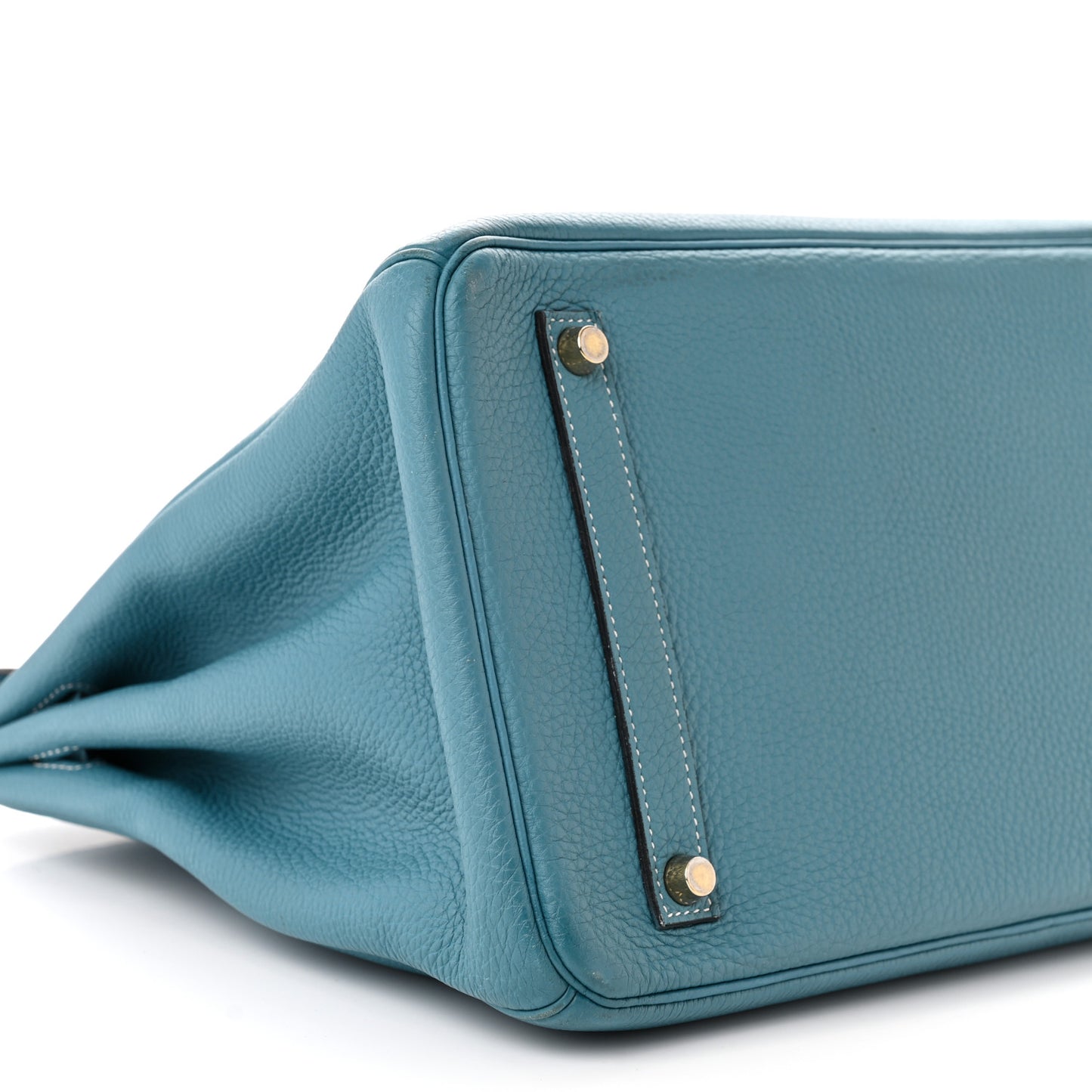 Togo Birkin 35 Blue Jean