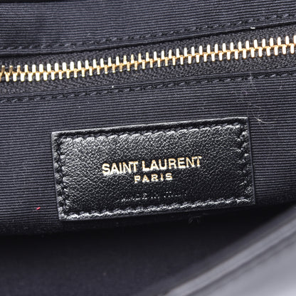 Saint Laurent Lambskin Patchwork Monogram Medium Jamie Black 6 of 8