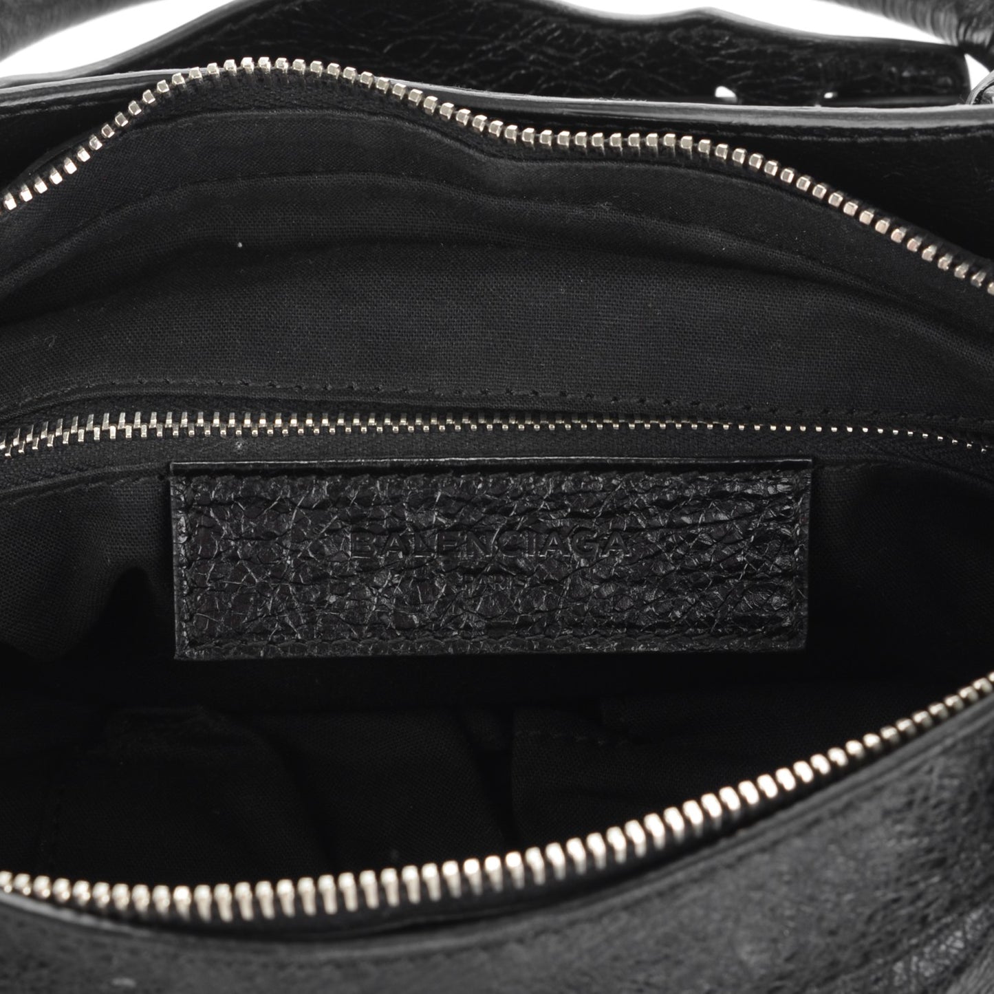 Agneau Giant 12 Silver Hardware First Black