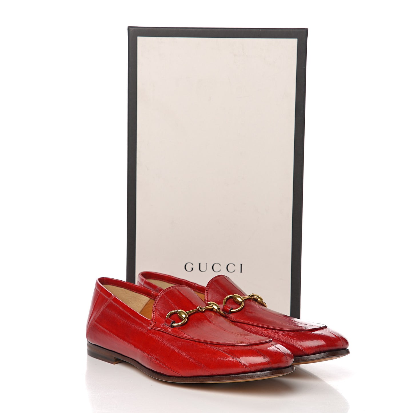 Eel Mens Brixton Horsebit Loafers 6.5 Vulcanic Red